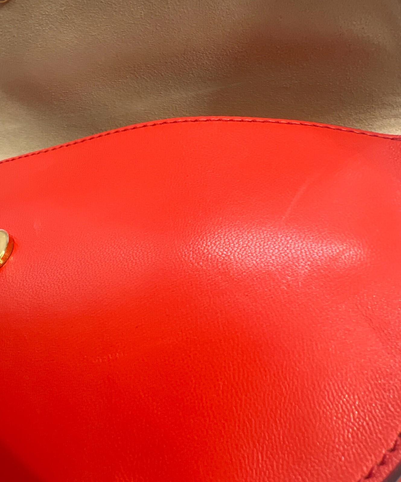 Chloe Shoulder Bag Purse Red Authentic