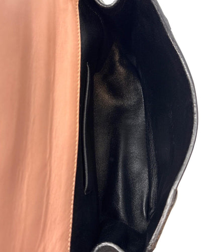 Chloe Shoulder Bag Purse Chain Elsie Black Authentic