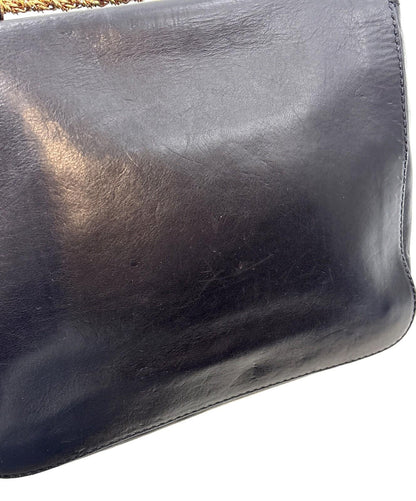 Chloe Shoulder Bag Purse Chain Elsie Black Authentic