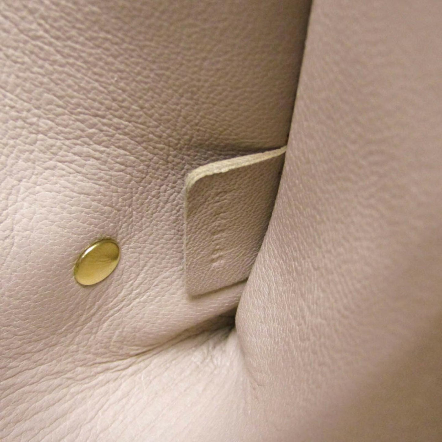 Chloe Shoulder Bag Purse Leather Peach Pink Beige Authentic