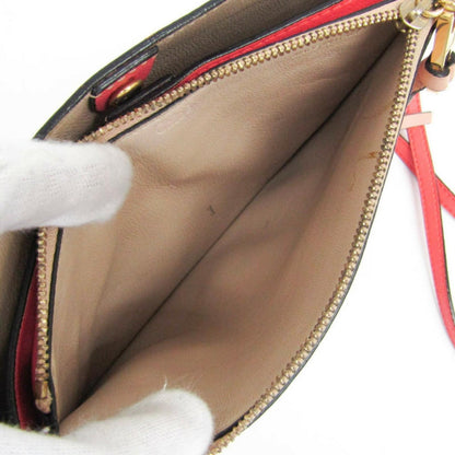 Chloe Shoulder Bag Purse Leather Peach Pink Beige Authentic