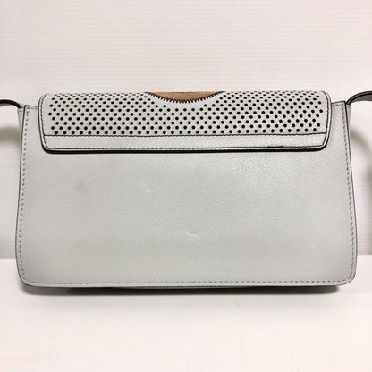 Chloe Shoulder Bag Purse faye Suede Gray Orange Black Authentic