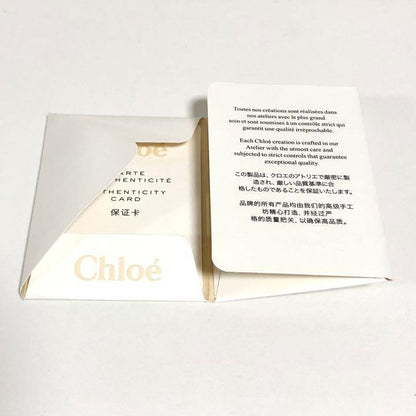 Chloe Shoulder Bag Purse faye Suede Gray Orange Black Authentic