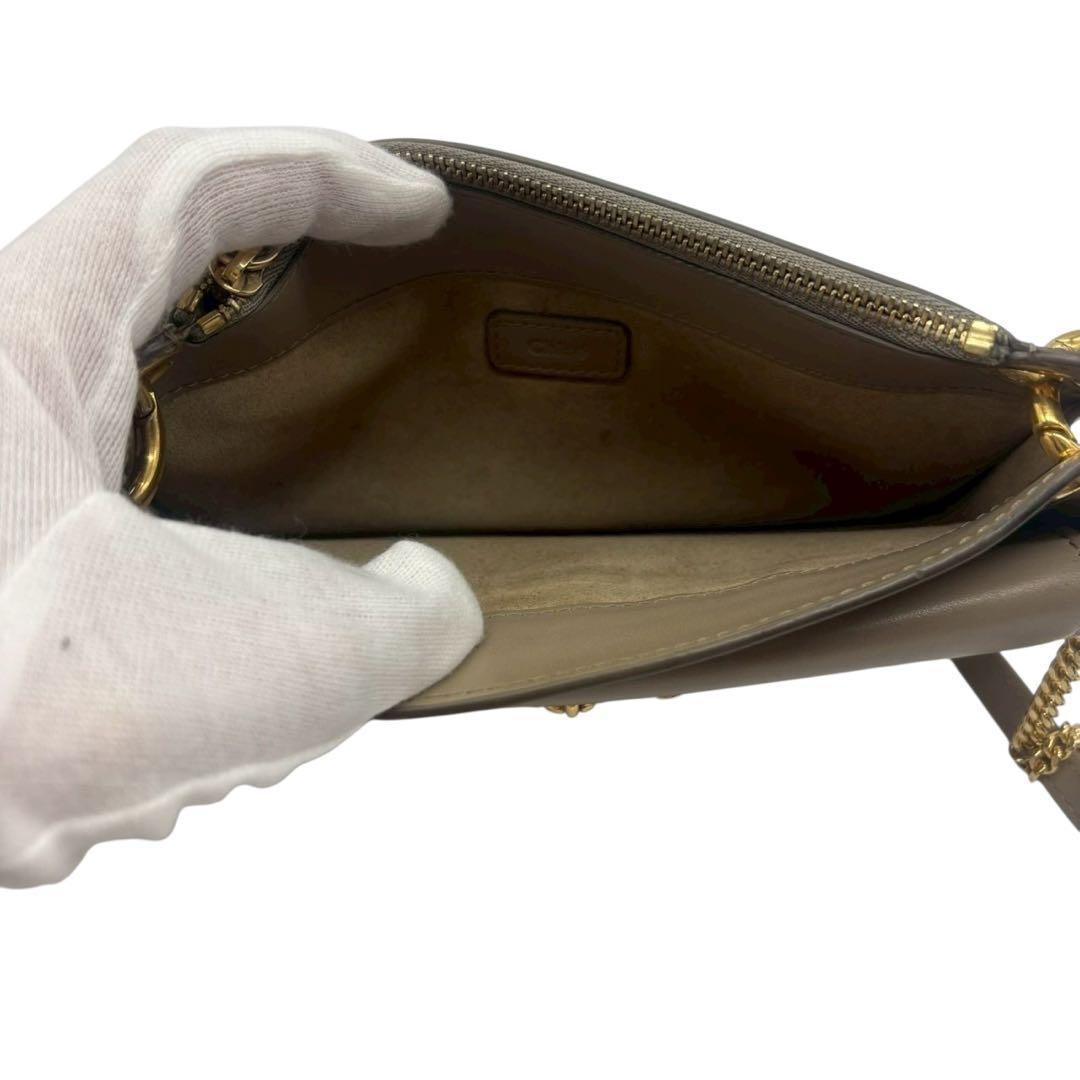 Chloe Shoulder Bag Purse Leather Authentic