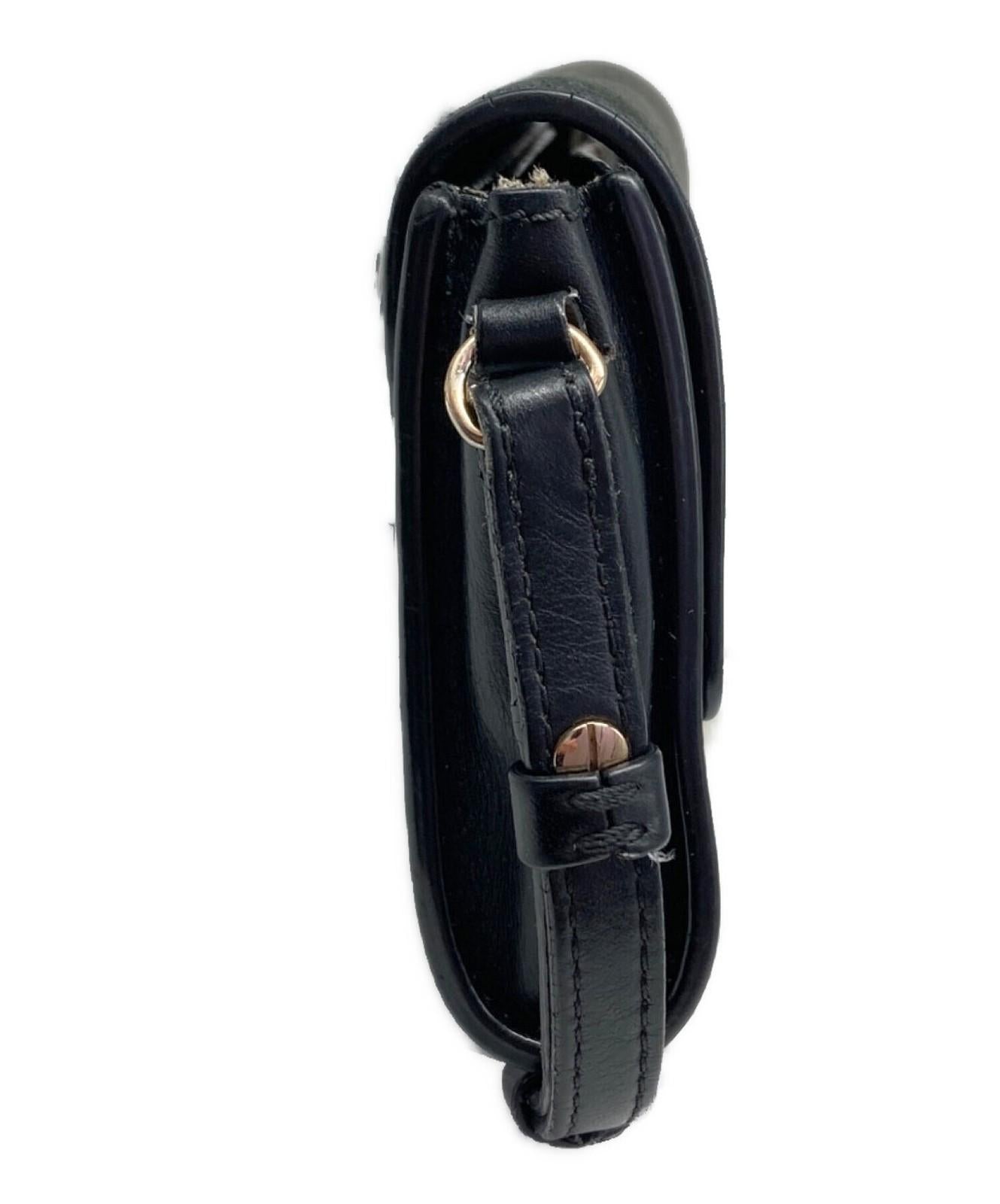 Chloe Mini Shoulder Bag Purse FAYE Black Authentic