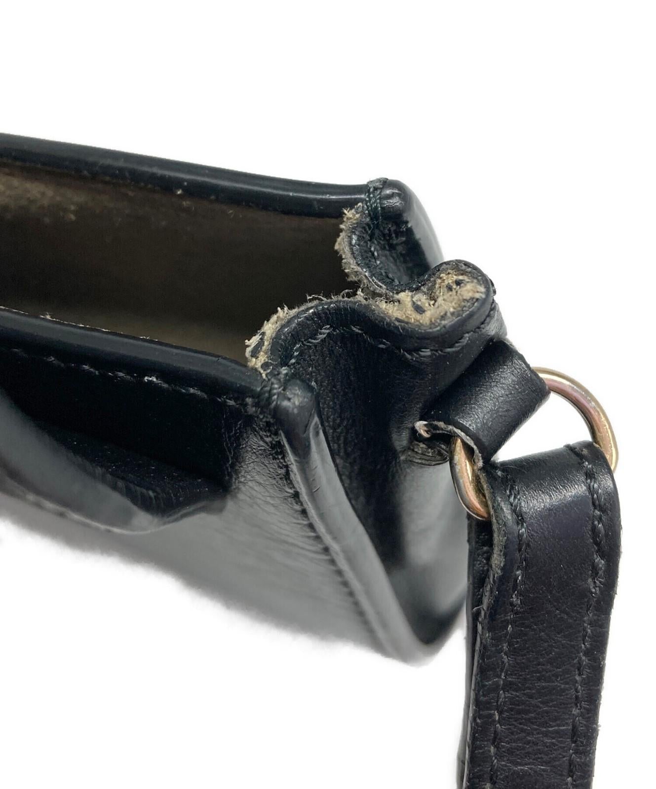 Chloe Mini Shoulder Bag Purse FAYE Black Authentic