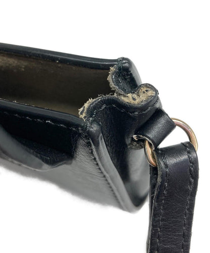 Chloe Mini Shoulder Bag Purse FAYE Black Authentic