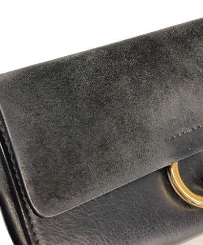 Chloe Mini Shoulder Bag Purse FAYE Black Authentic