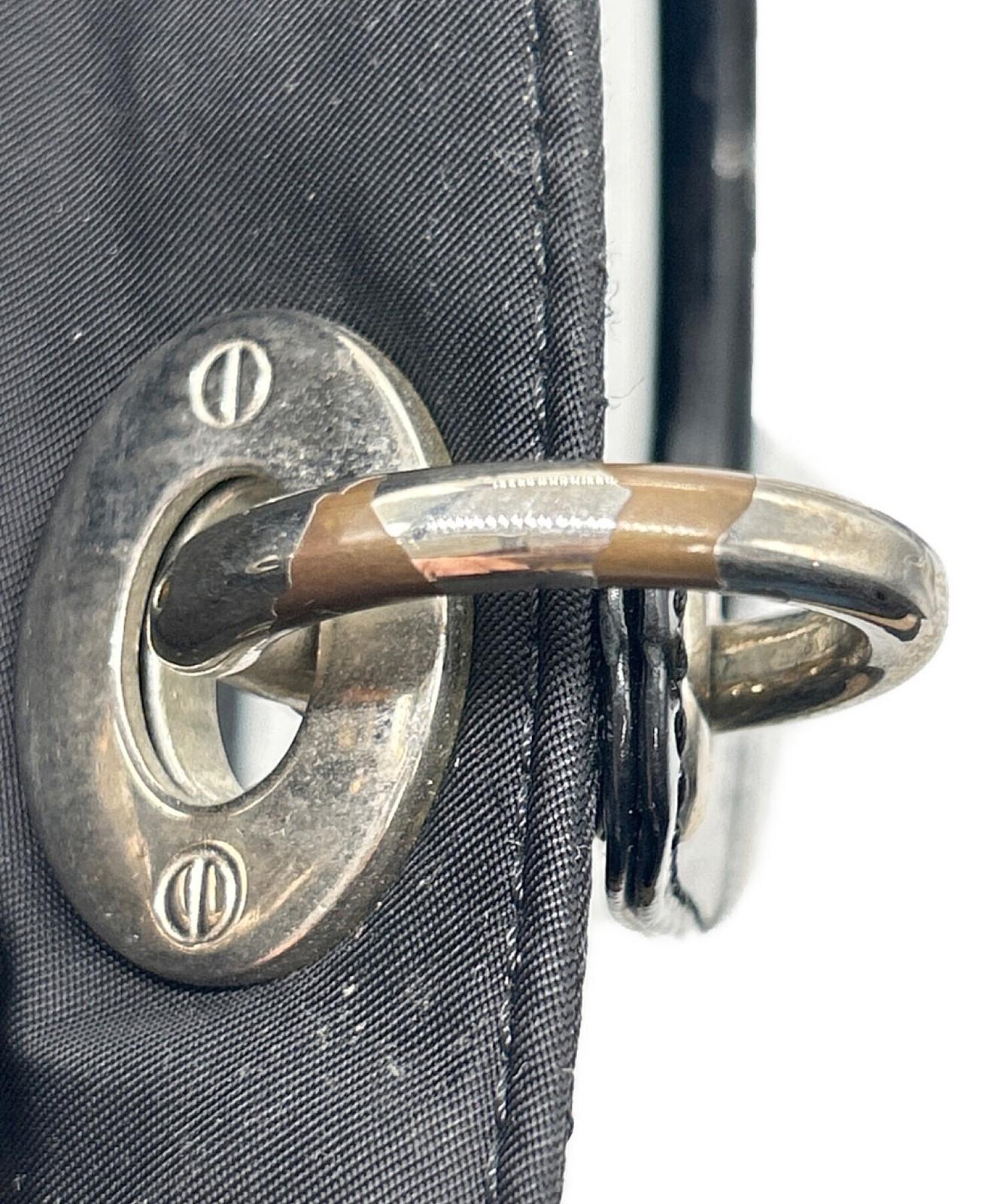 Christian Dior Hand Bag Tote Purse Cannage Black Authentic