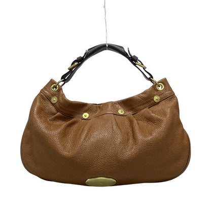 MULBERRY Hand Bag Tote Purse Mitzy Leather Brown Authentic