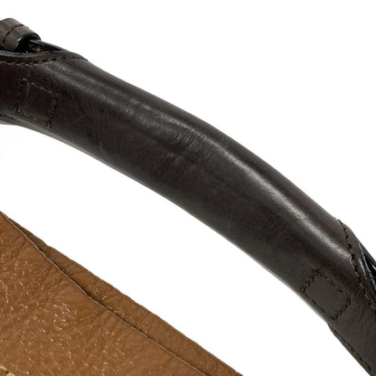 MULBERRY Hand Bag Tote Purse Mitzy Leather Brown Authentic