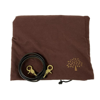 MULBERRY Hand Bag Tote Purse Mitzy Leather Brown Authentic