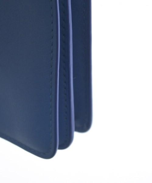 MULBERRY Shoulder Bag Purse Chain Turn Lock Blue Authentic