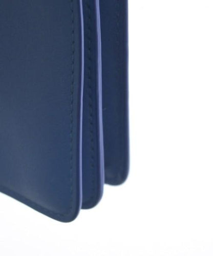 MULBERRY Shoulder Bag Purse Chain Turn Lock Blue Authentic