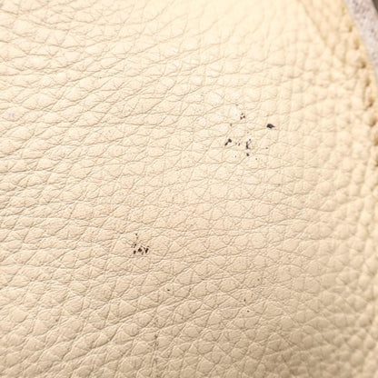 MULBERRY Hand Bag Tote Purse Boston Leather Off White Authentic