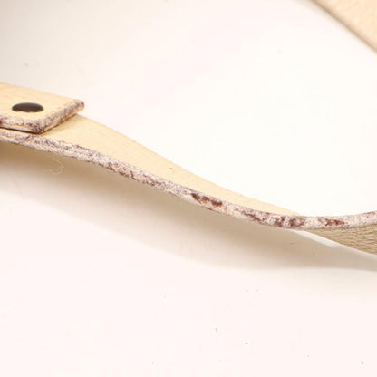 MULBERRY Hand Bag Tote Purse Boston Leather Off White Authentic