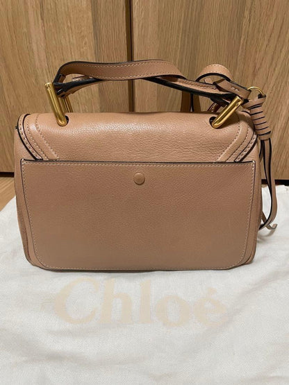 Chloe Shoulder Bag Purse Salmon Pink Authentic