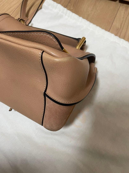 Chloe Shoulder Bag Purse Salmon Pink Authentic