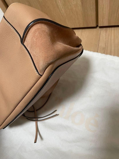 Chloe Shoulder Bag Purse Salmon Pink Authentic