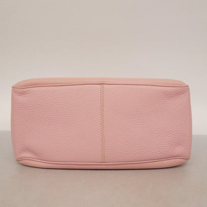 CELINE Hand Bag Tote Purse Boogie Leather Pink Authentic