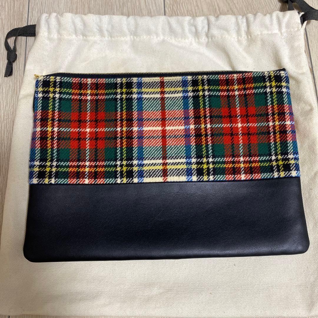 CELINE Clutch Bag Second Bag Multicolor Authentic