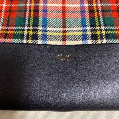 CELINE Clutch Bag Second Bag Multicolor Authentic