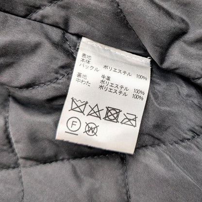 Aquascutum Trench Coat Asian fit L 40 US size M Black Authentic