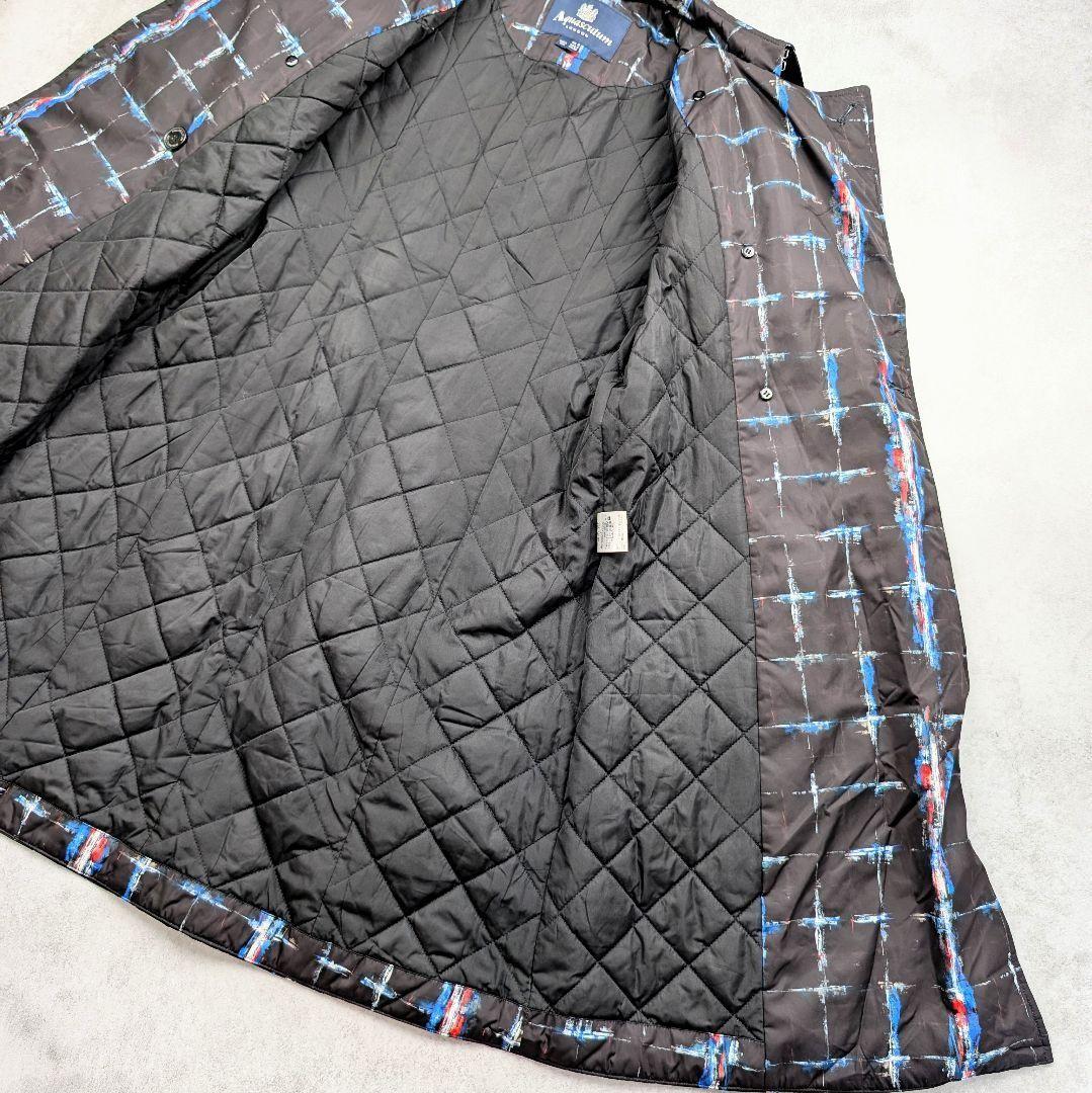 Aquascutum Trench Coat Asian fit L 40 US size M Black Authentic