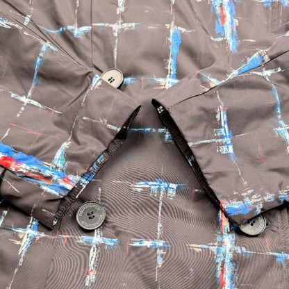 Aquascutum Trench Coat Asian fit L 40 US size M Black Authentic