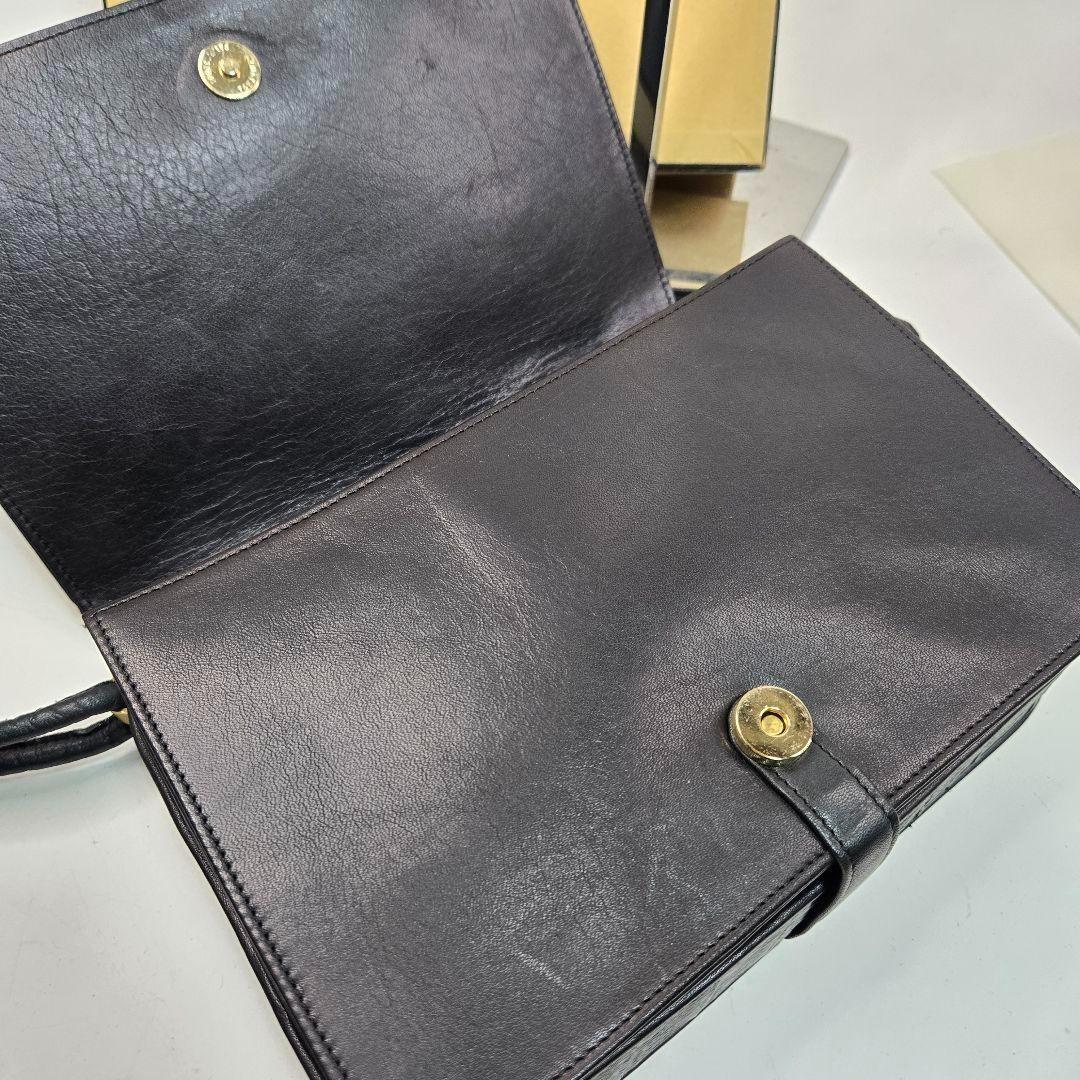 Chloe Shoulder Bag Purse Leather Black Authentic