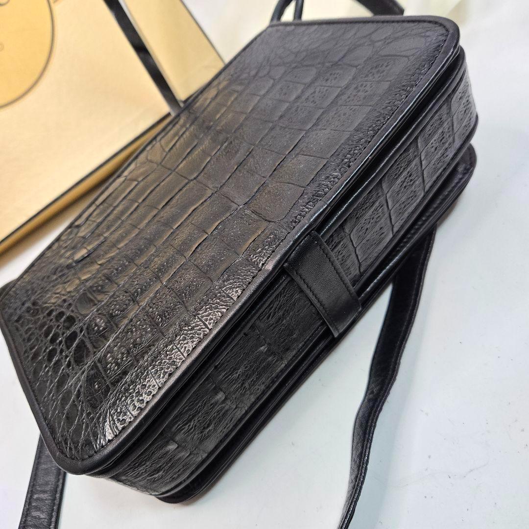 Chloe Shoulder Bag Purse Leather Black Authentic