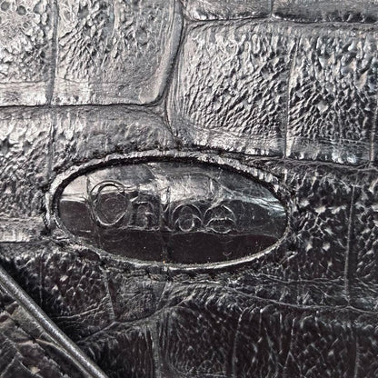 Chloe Shoulder Bag Purse Leather Black Authentic