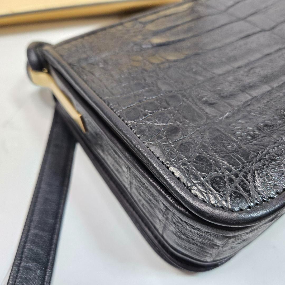 Chloe Shoulder Bag Purse Leather Black Authentic