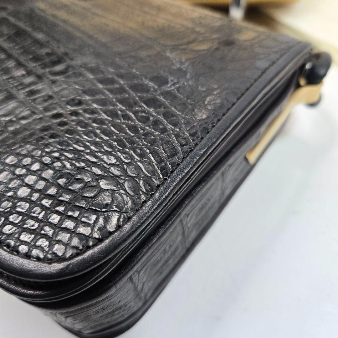 Chloe Shoulder Bag Purse Leather Black Authentic