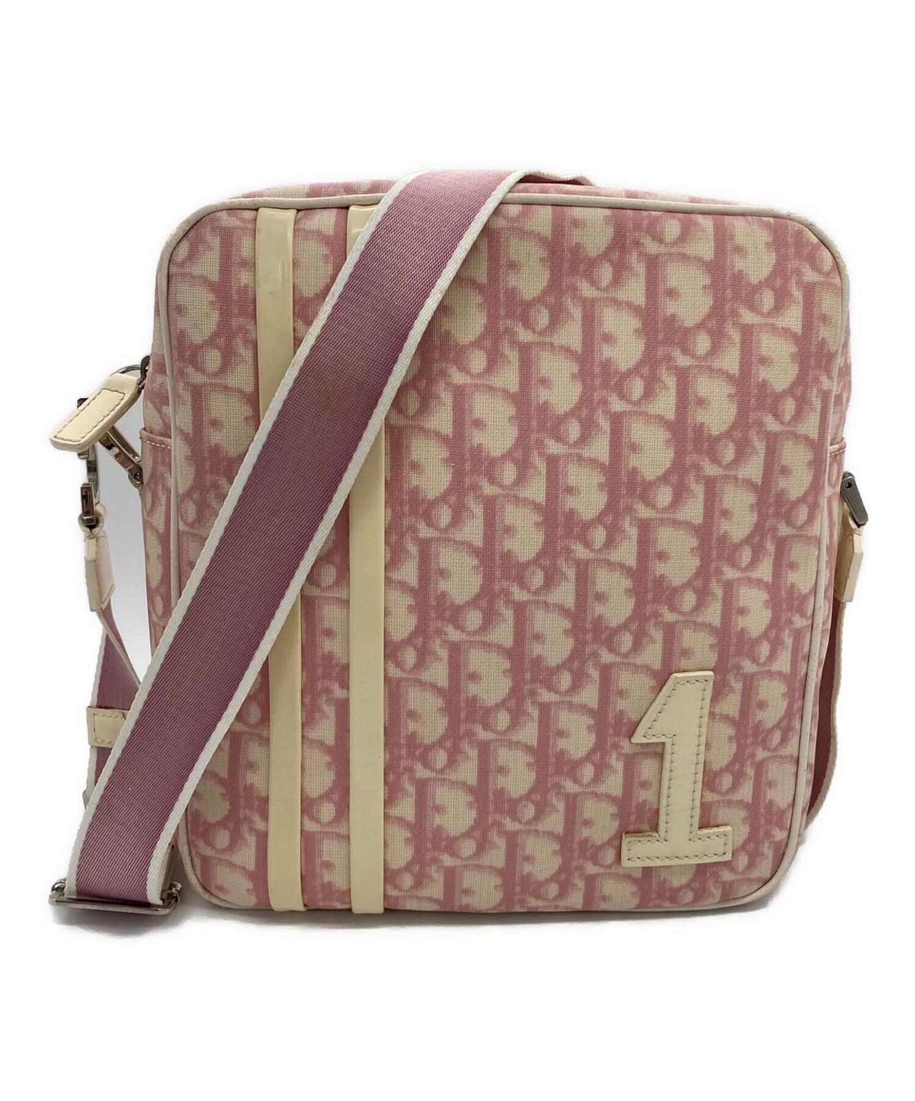 Christian Dior Shoulder Bag Purse Trotter No.1 PVC Authentic