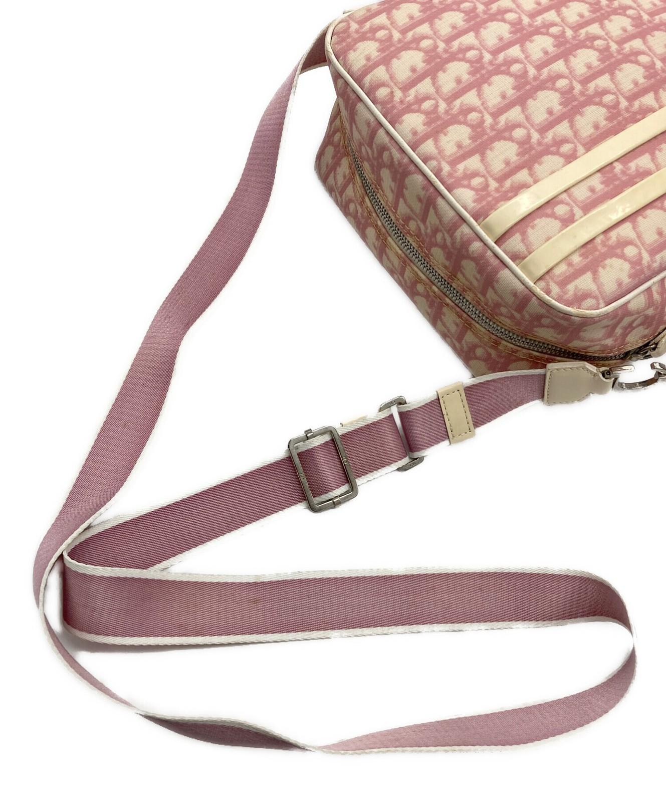 Christian Dior Shoulder Bag Purse Trotter No.1 PVC Authentic