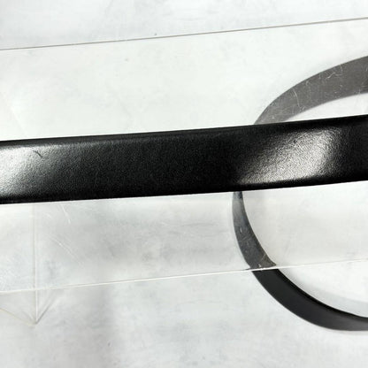 Christian Dior Men's Belt Logo Leather Black Gold Authentic