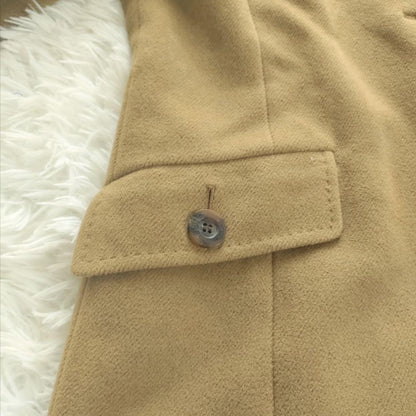 Aquascutum Coat Asian fit L US size M Camel Authentic