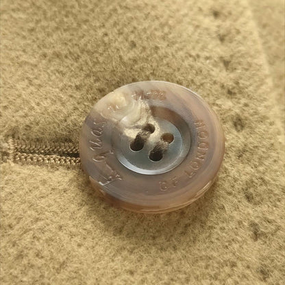 Aquascutum Coat Asian fit L US size M Camel Authentic