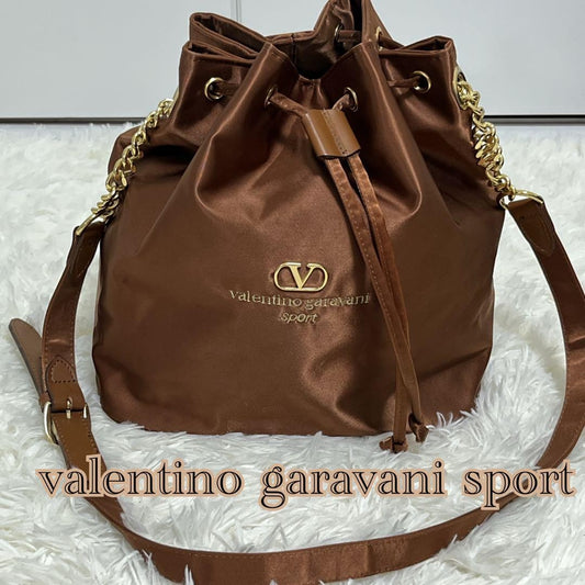Valentino Garavani Shoulder Bag Purse Logo Authentic