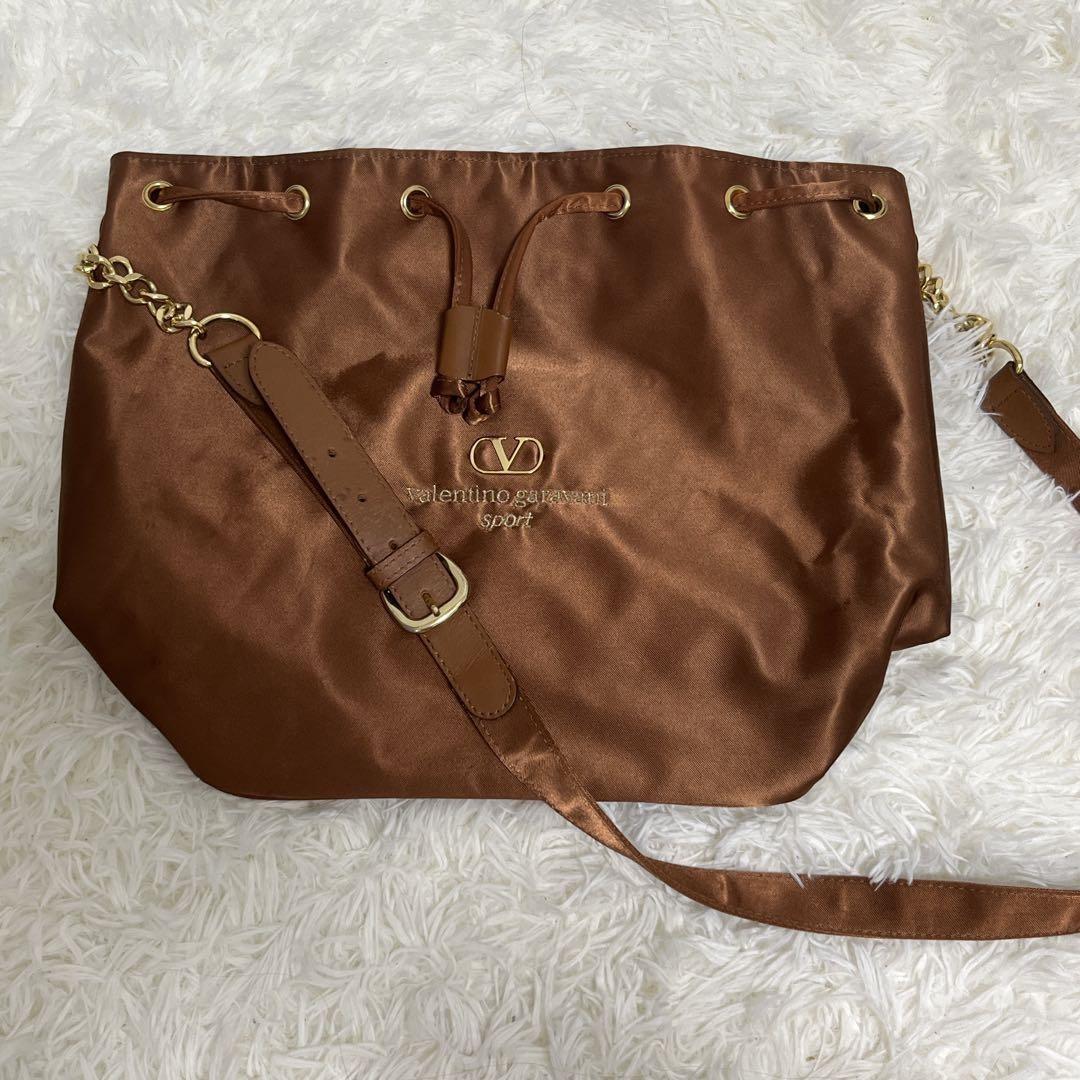 Valentino Garavani Shoulder Bag Purse Logo Authentic