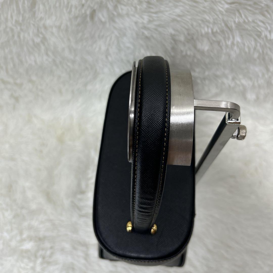 Valentino Garavani Hand Bag Tote Purse Logo Black Authentic