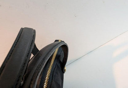 Valentino Garavani SPORT Hand Bag Tote Purse Logo Black Authentic