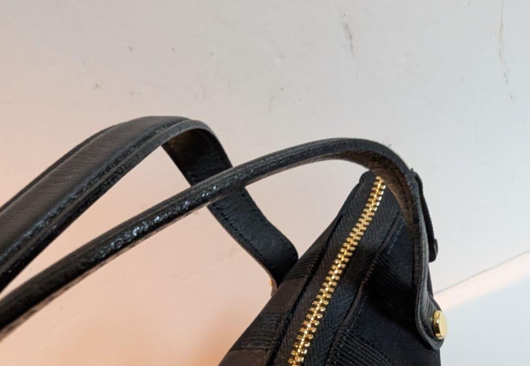 Valentino Garavani SPORT Hand Bag Tote Purse Logo Black Authentic