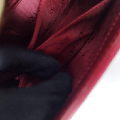 Valentino Garavani Hand Shoulder Bag Tote Purse 2way Logo Pink Red Authentic