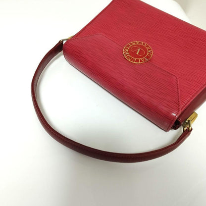 Valentino Garavani Hand Shoulder Bag Tote Purse 2way Logo Pink Red Authentic