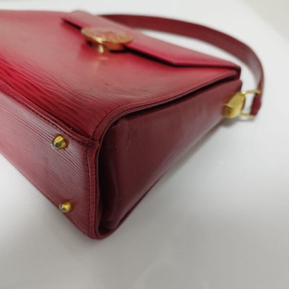 Valentino Garavani Hand Shoulder Bag Tote Purse 2way Logo Pink Red Authentic