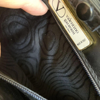 Valentino Garavani Shoulder Bag Purse Clutch Bag Second Bag Logo Authentic