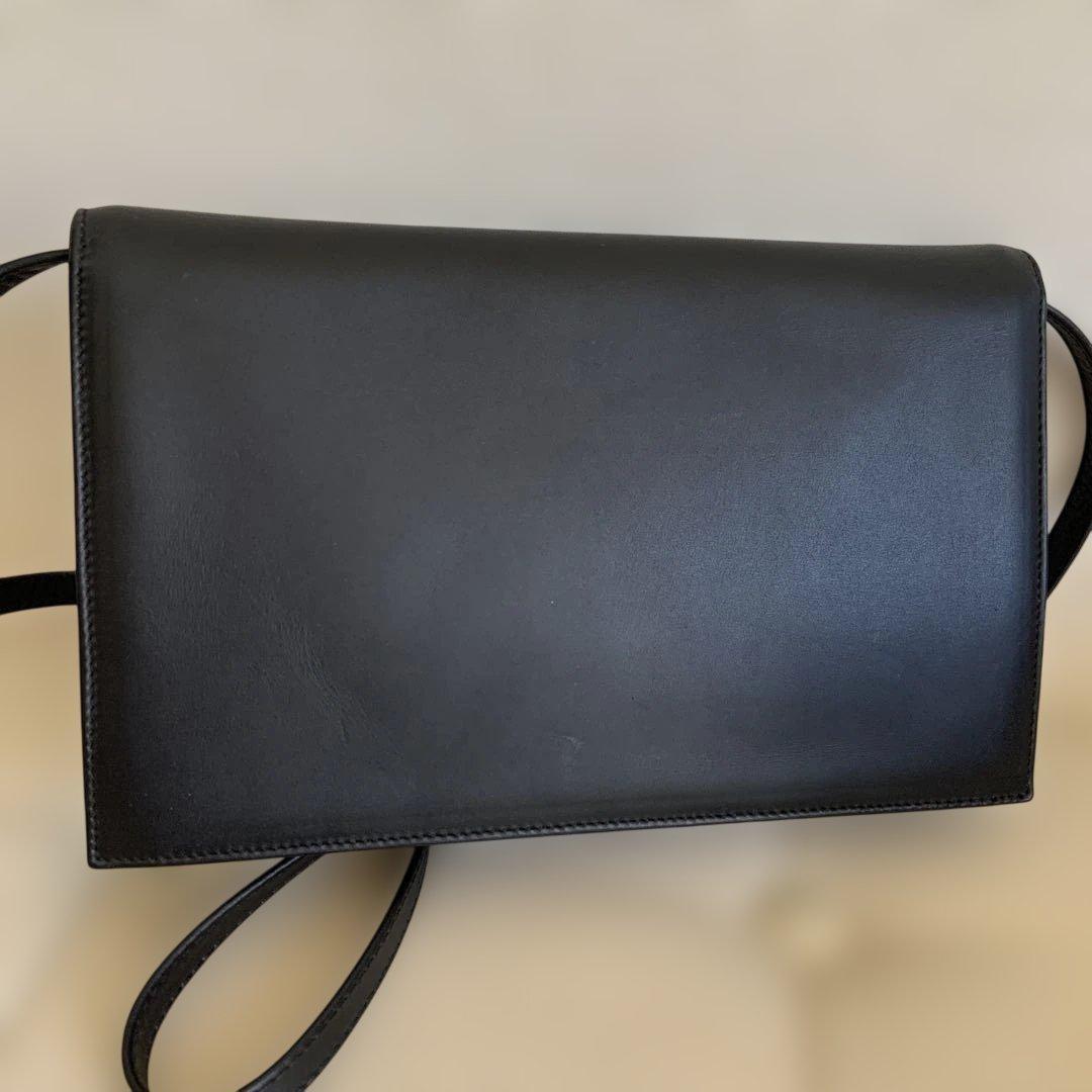 Valentino Garavani Shoulder Bag Purse Clutch Bag Second Bag Logo Authentic