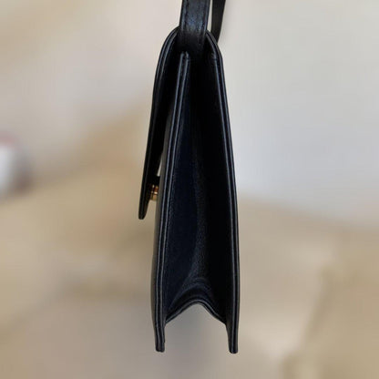 Valentino Garavani Shoulder Bag Purse Clutch Bag Second Bag Logo Authentic